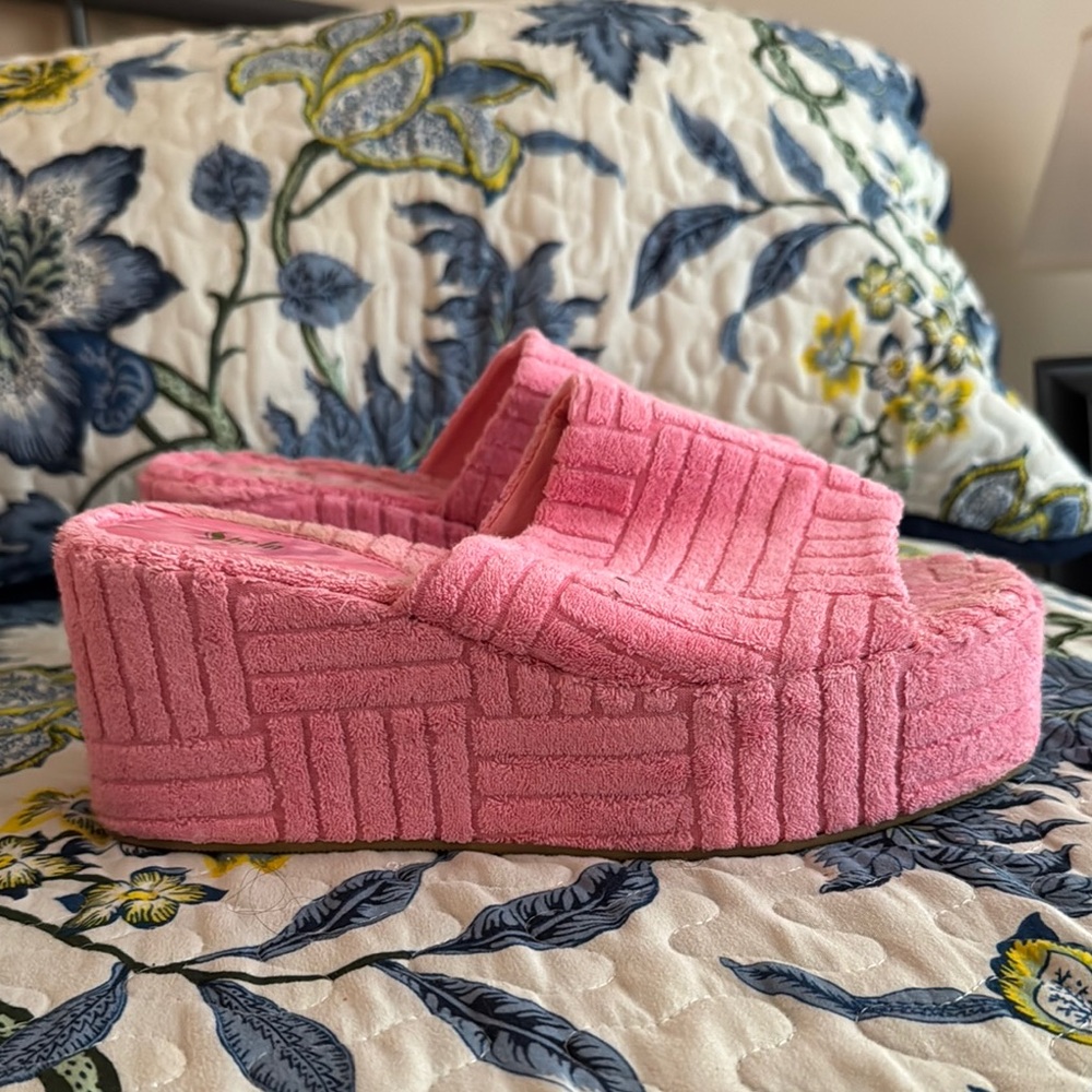 SHEIN Pink Platform Shoes